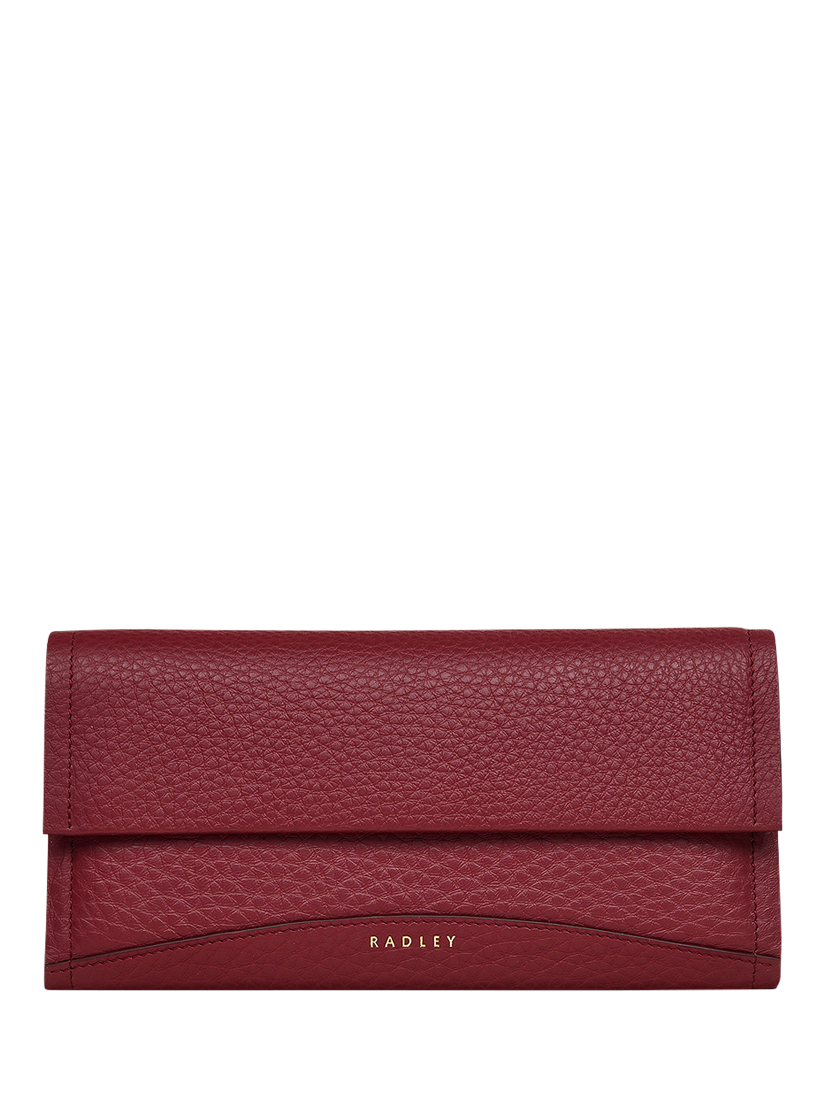 Radley The Chancery Leather Large Purse Cranberry