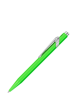 Caran d'Ache 849 Popline Ballpoint, Fluo Green - view 2, Fluo Green