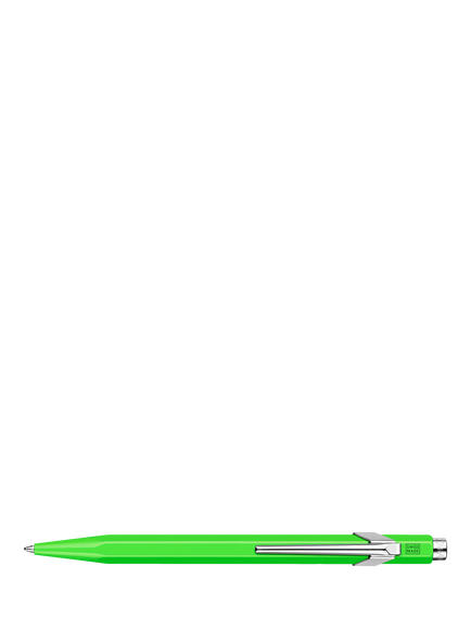 Caran d'Ache 849 Popline Ballpoint, Fluo Green - view 2, Fluo Green