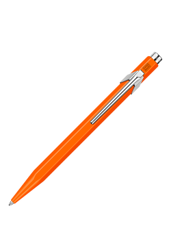 Caran d'Ache 849 Popline Ballpoint Pen, Fluo Orange