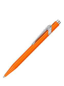 Caran d'Ache 849 Popline Ballpoint Pen - view 2, Fluo Orange