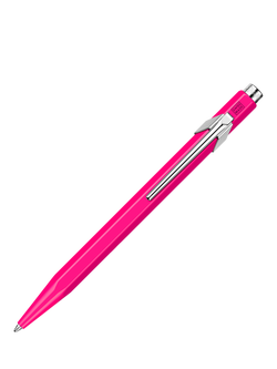 Caran d'Ache 849 Popline Ballpoint Pen, Fluo Pink