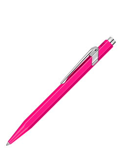 Caran d'Ache 849 Popline Ballpoint Pen - view 2, Fluo Pink