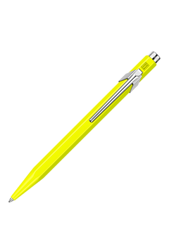 Caran d'Ache 849 Popline Ballpoint Pen, Fluo Yellow