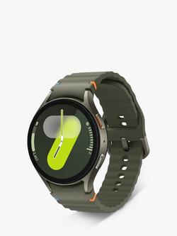 Samsung Galaxy Watch7, Bluetooth, 44mm, Galaxy AI, Aluminium with Silicone Strap - view 2, Green