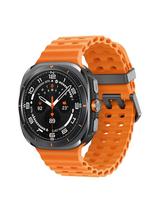 Samsung Galaxy Watch Ultra, Bluetooth & 4G Cellular, 47mm, Galaxy AI, Titanium with Silicone Strap