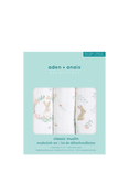 Aden + Anais Bunnies Washcloths, Pack of 3