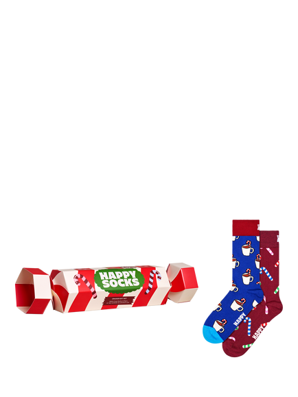 Happy Socks Holiday Gift Set, Pack of 2, Multi, One Size, Multi