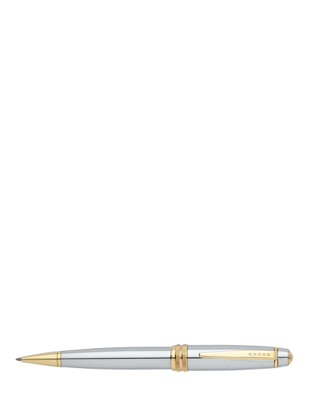 Cross Bailey AT0452-6 Ballpoint Pen, Silver/Gold, Silver/Gold