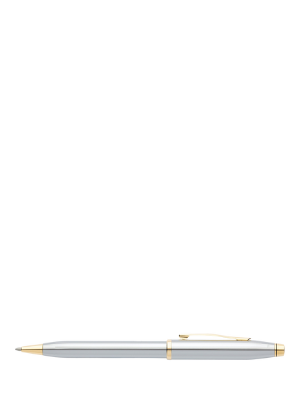 Cross Cross Century II AT3302WG Ballpoint Pen, Silver/Gold - view 2, Silver/Gold