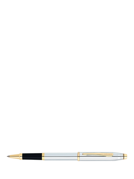 Cross Century II AT3304 Ballpoint Pen, Silver/Gold, Silver/Gold