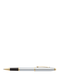 Cross Century II AT3304 Ballpoint Pen, Silver/Gold - view 2, Silver/Gold