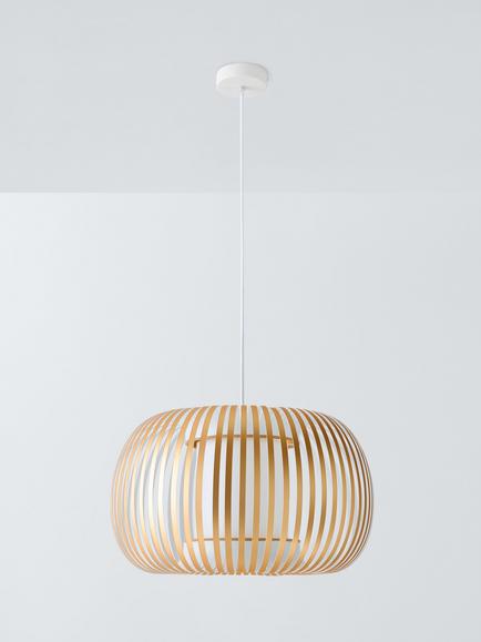 John Lewis Harmony Small Ribbon Ceiling Light - view 2, Gold