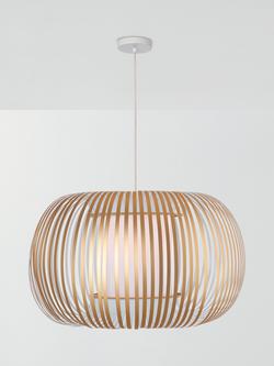 John Lewis Harmony Large Ribbon Ceiling Light, Gold