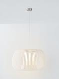John Lewis Harmony Large Ribbon Ceiling Light, White
