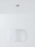 John Lewis Harmony Large Ribbon Ceiling Light, White