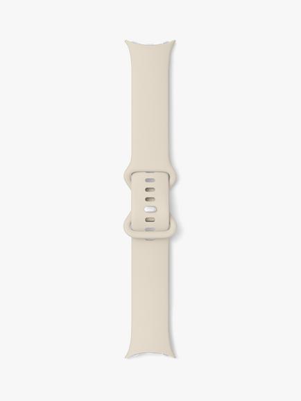 Google Pixel Watch 3 45mm Active Band, Porcelain