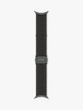 Google Pixel Watch 3 45mm Woven Band, Dark Neutral
