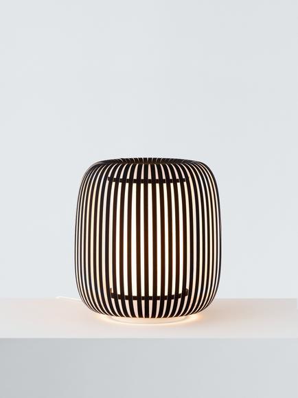 John Lewis Harmony Ribbon Table Lamp, Black