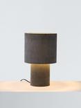 John Lewis Isaac Corduroy Table Lamp, Grey