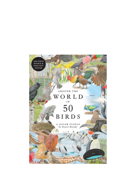 Laurence King Publishing Around the World in 50 Birds Jigsaw Puzzle, 1000 Pieces, Multi Multi