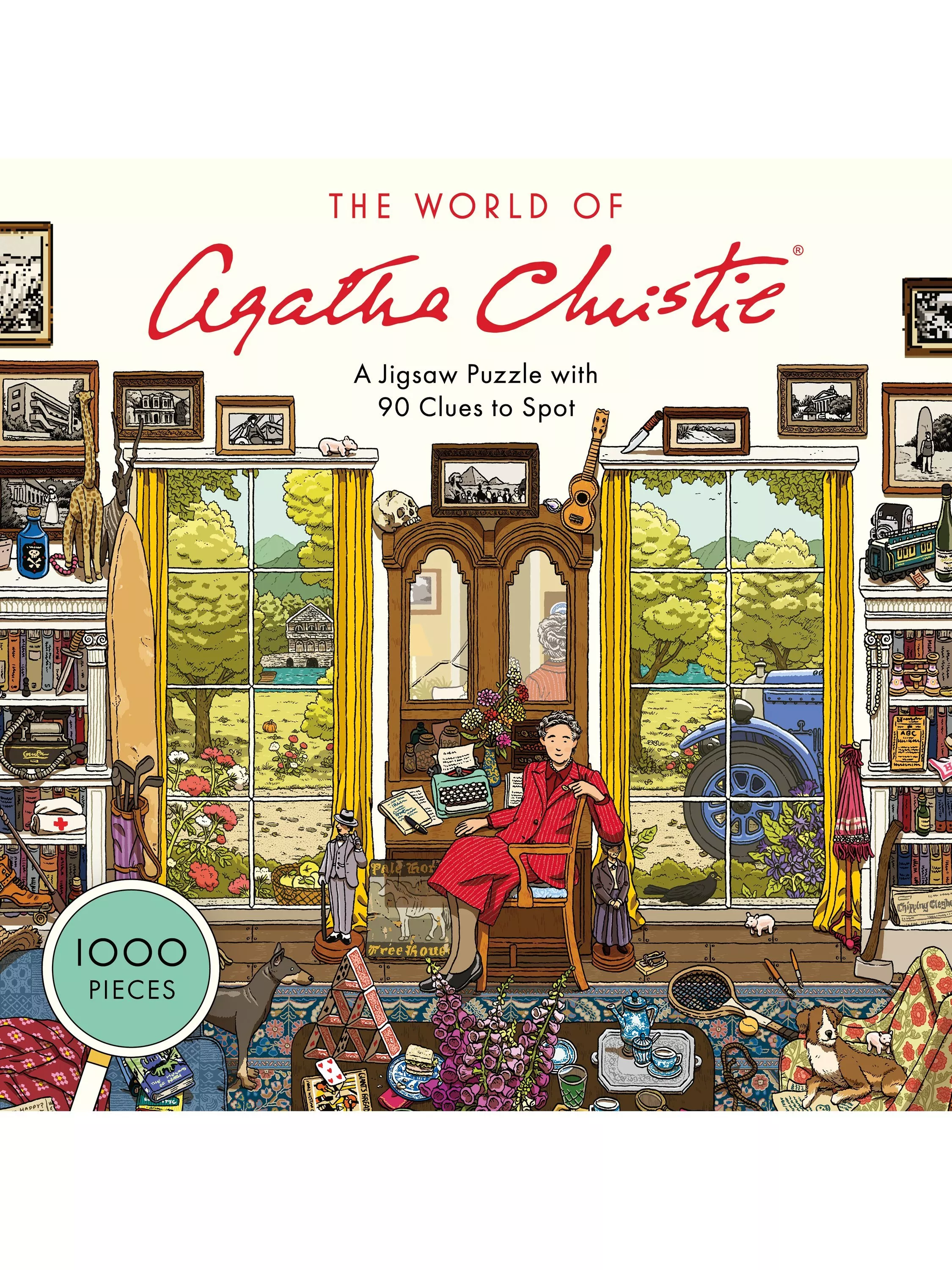 The World of Hercule Poirot: A 1000-Piece Jigsaw Puzzle, Agatha Christie Ltd