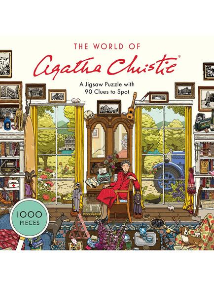 Laurence King Publishing World of Agatha Christie Jigsaw Puzzle, 1000 Pieces, Multi Multi