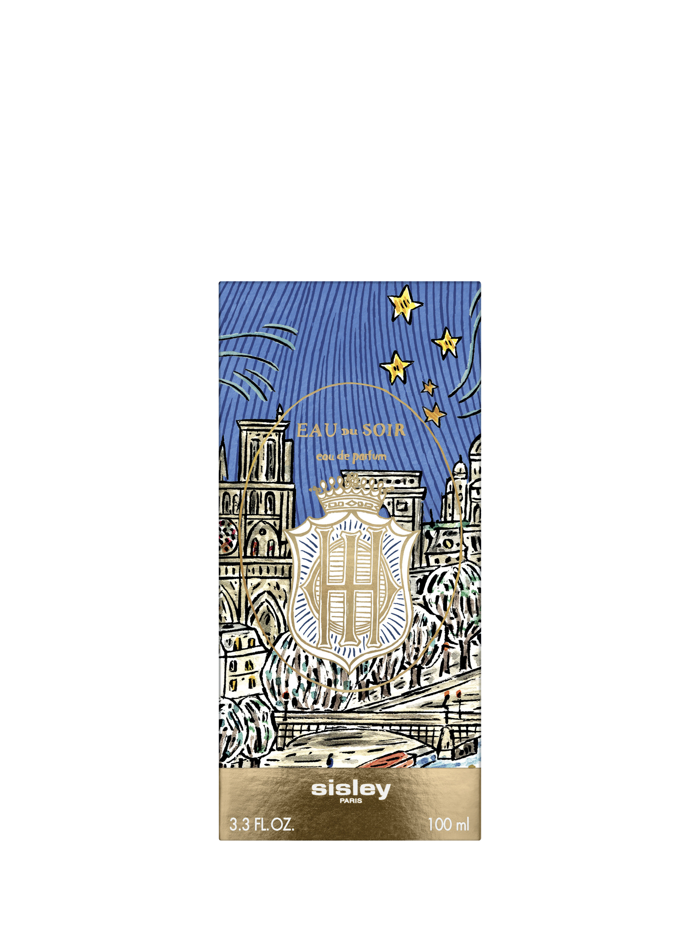 Product image 2 of 5, which shows Sisley-Paris Eau du Soir Eau de Parfum Limited Edition by Fee Greening, 100ml
