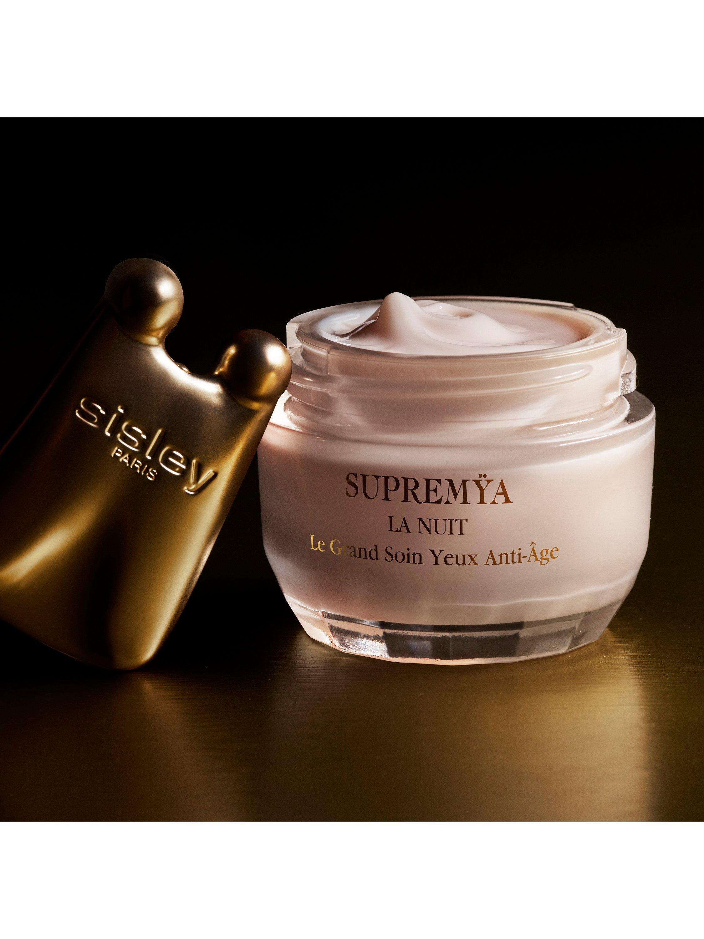 Product image 4 of 5, which shows Sisley-Paris Supremÿa At Night The Supreme Anti-Ageing Eye Cream, 15ml
