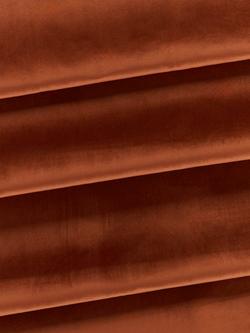 John Lewis Knitted Velvet Furnishing Fabric - view 2, Sienna