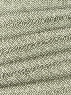 John Lewis Herringbone Furnishing Fabric - view 2, Green