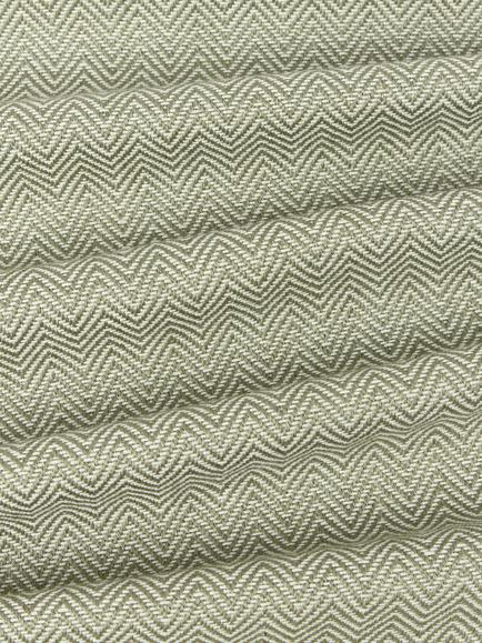 John Lewis Herringbone Furnishing Fabric - view 2, Green
