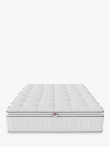 Millbrook Beds Serene 4000 Pillowtop Mattress, Medium Tension, Super King Size - view 2, White