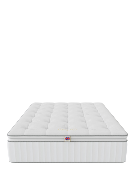 Millbrook Beds Serene 5000 Pillowtop Mattress, Firm Tension, Double, White