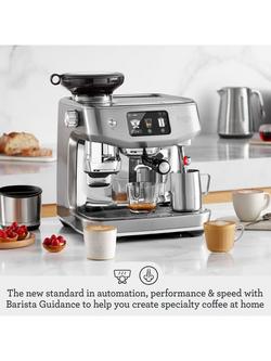 Sage the Oracle Jet Automatic Bean to Cup Coffee Machine - view 2, Stainless Steel