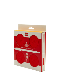 LEGO Iconic Lock Notebook & Pen, Red