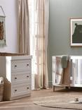 Silver Cross Bromley Cotbed and 3 Drawer Dresser Set, White