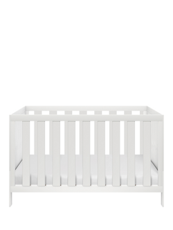 Silver Cross Bromley Cotbed, White, White