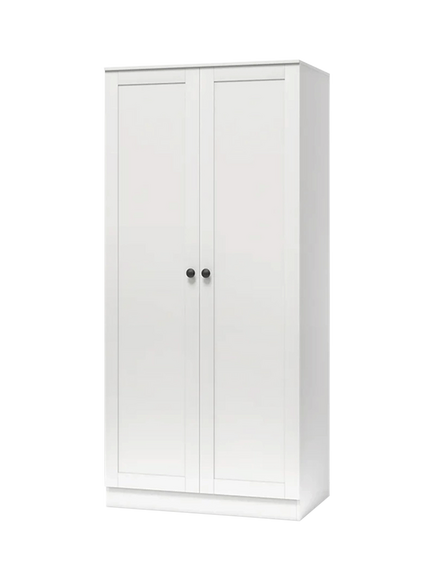 Silver Cross Bromley Double Wardrobe, White - view 2, White