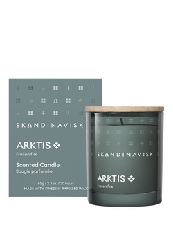 SKANDINAVISK Arktis Scented Candle, 65g, Blue Multi Blue