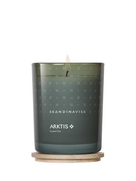 SKANDINAVISK Arktis Scented Candle, 200g - view 2, Blue Multi Blue