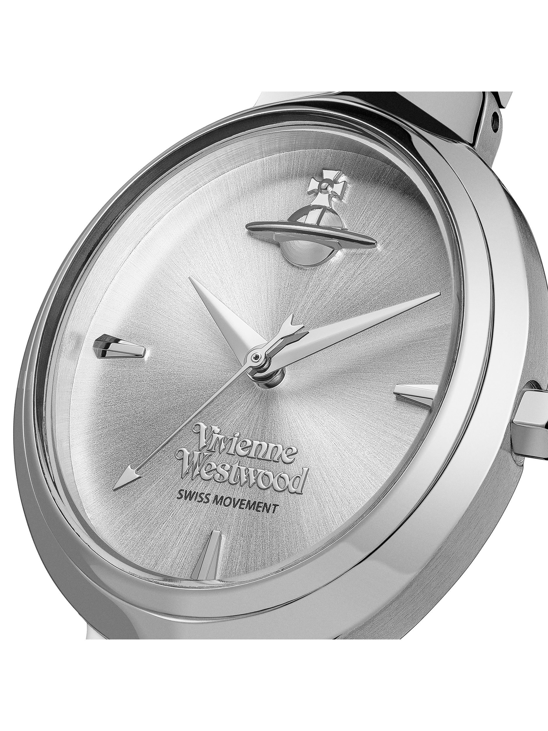 Vivienne Westwood Women's Armour Quartz Stainless Steel Bracelet