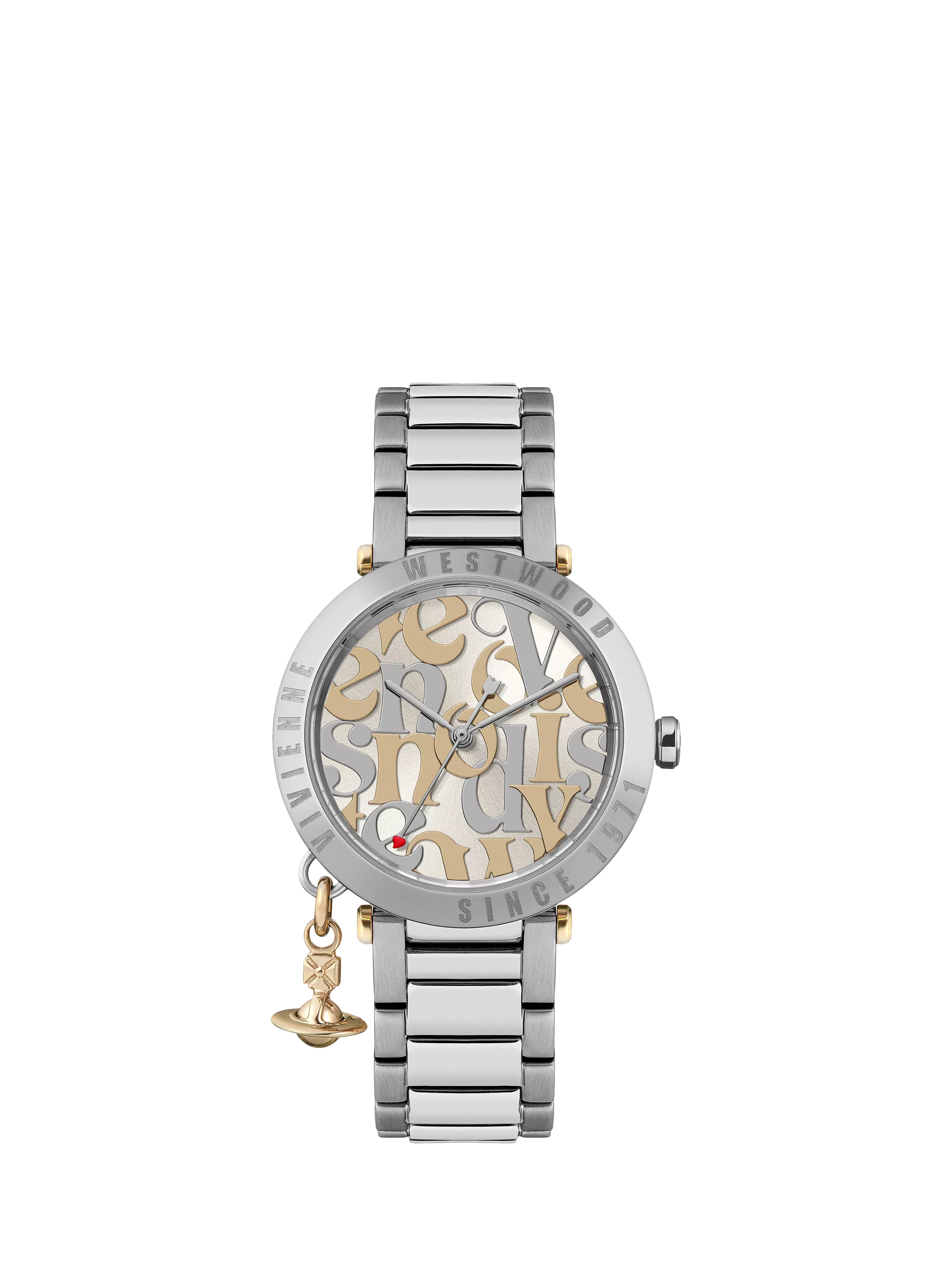 ★Vivienne Westwood★ Orb Logomania VV315LWGGD Vivienne Westwood Women's Orb Logomania Quartz Bracelet