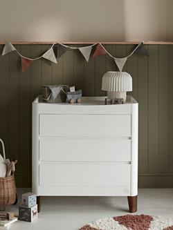 Gaia Baby Serena Dresser - view 2, White/Walnut