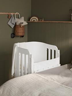 Gaia Baby Serena Crib Adapter Kit - view 2, White/Natural
