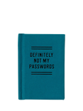 Chronicle Books Definitely Not My Passwords Book