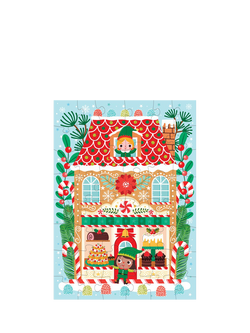 Chronicle Books Santa's Bakery Ornament Puzzle, 48 Pieces - view 2, Multi
