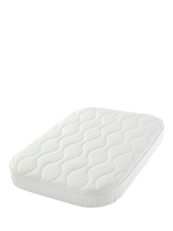 Gaia Baby Serena Mini Cot Mattress, White