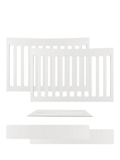 Gaia Baby Serena Mini Cot Extension with Mattress