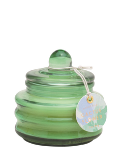 DesignWorks Ink Beam Scented Candle, Green